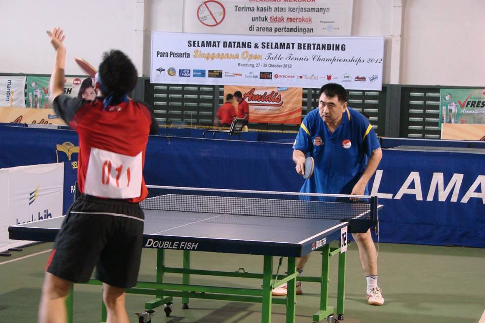 Singgasana Open Table Tennis Championship 2012 - Singgasana Sports &  Recreation Centre